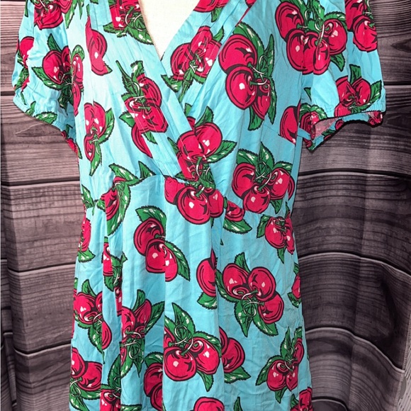 Torrid/Betsey Johnson collaboration size 16 Cherry print dress - Picture 3 of 3